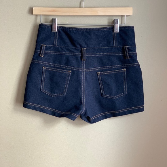 Like an Angel denim look shorts - Picture 2 of 3